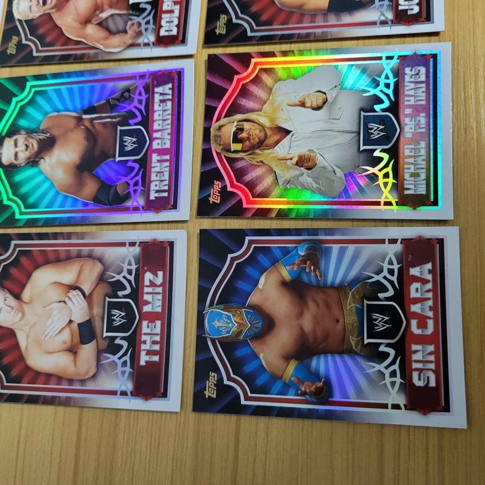 2011 Topps WWE Wrestling Cards Lot Bundle Punk Undertaker Bella Twins Foil Set